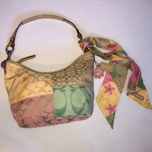 Coach patchwork handbag